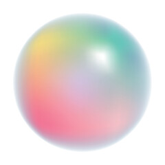 Abstract vector circle shape. Dynamic colorful irregular banner isolated on white background. Modern round figure. 