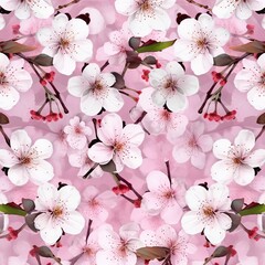 Beautiful Cherry Blossom, Generative AI
