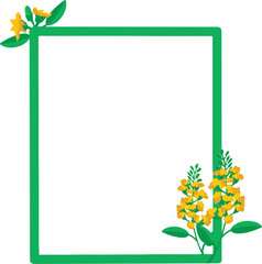 Myanmar Songkran, Happy Thingyan, Myanmar Songkran flowers, border background material