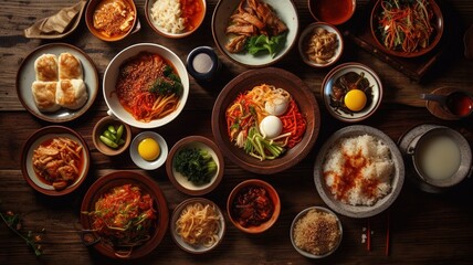 Korean Food (IA Generated)