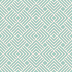 Vector color ornamental seamless geometric pattern - symmetric tile texture. Repeatable decorative vintge background. Textile endless print