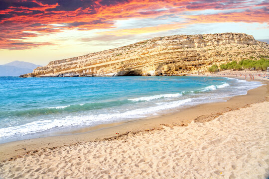 Matala, Kreta, Griechenland 