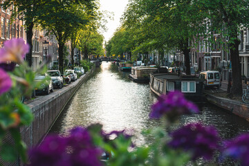 Kanal in Amsterdam