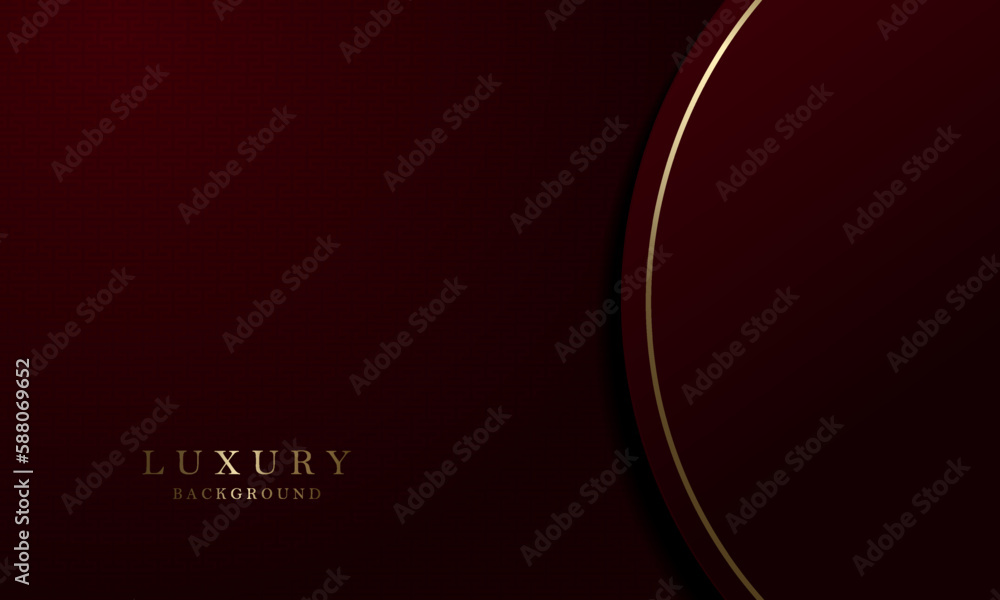 Canvas Prints red dark texture design with round frame element