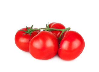 Tomatoes isolated on a white background
