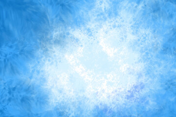 Obraz premium abstract blue watercolor background