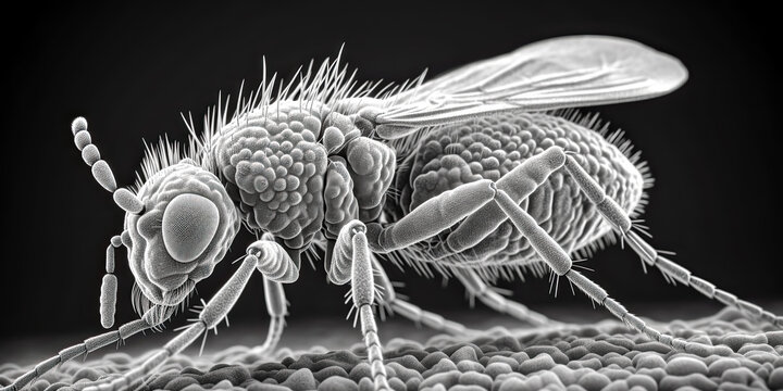 Mysterious object was unveiled through electron microscopy, giving a closer look into its unique structure. - generative ai