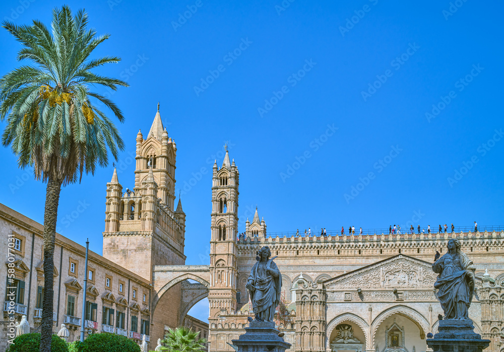 Wall mural Sicily, the Holy art of Palermo