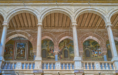 Obraz premium Sicily, the Holy art of Palermo