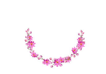 Flower foliage circle overlays, golden ring, backdrop overlays, maternity rings, art portrait,...
