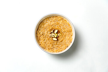 Delicious and Sweet Seviyan or Sheer Korma. Indian - Pakistani Traditional Sweet Food. Specially for Eid 