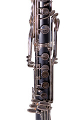 Bass clarinet lower body keys