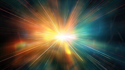 Abstract Lights, Generative AI