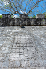 Ruins of the ancient Mayan city of Coba on the Yucatan Peninsula in Mexico.
