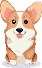 Cute Corgi Dog