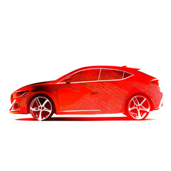 Red Car Generative AI