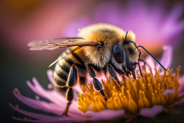 Bee on a flower