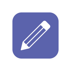 Pencil icon vector stock.