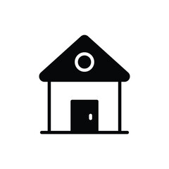 Home icon vector stock.