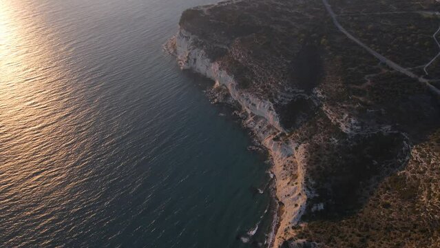 From the Skies to the Seashore: Capturing Kourion Beach by Drone
