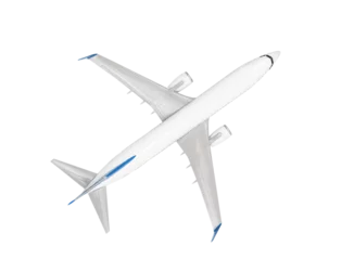 Fensteraufkleber Flugzeug Model airplane isolated on transparent background