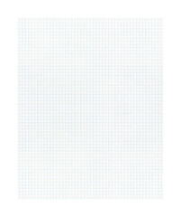 Graph paper isolated on transparent background