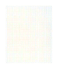 Graph paper isolated on transparent background