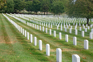 Fototapeta na wymiar Arlington national cemetery