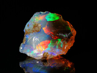 Natural Ethiopian Opal Gemstone Rough