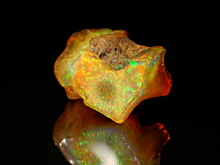 Natural Ethiopian Opal Loose Gemstone	
