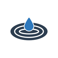 Water Drop Icon - Moisture Icon
