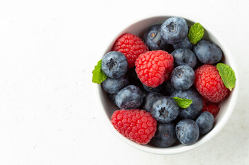 Berries in a bowl