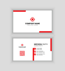 Creative and modern business card template vector