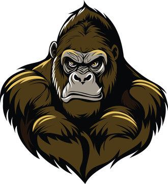 gorilla drawing sitiker