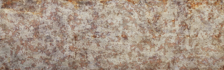 Rusty metal texture.Steel oxidizing background.Old metal with a damaged surface.