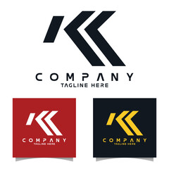 set logo design for company, business ,and brand identity
