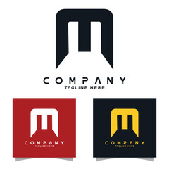 set logo design for company, business ,and brand identity