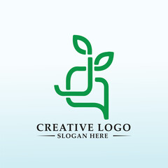 large agricultural basil growers logo design