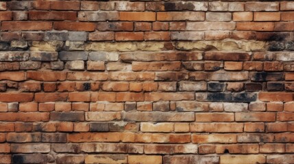 Seamless Bricks Wall Texture for Backgrounds and Designs