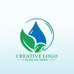 Rise nature vector logo design