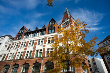 Hannover, Germany - October 14, 2022. Capital of the German state of Lower Saxony. Traditional...