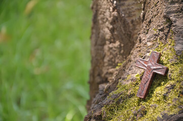 Wooden cross