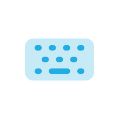 Keyboard icon. Suitable for Web Page, Mobile App, UI, UX and GUI design