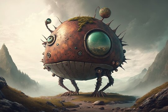 Exploring New Worlds: A Creative Tale of Anthropomorphism Generative AI