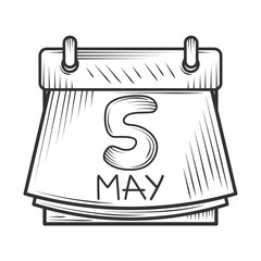 Calendar mexican may five