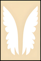 illustration of an wings