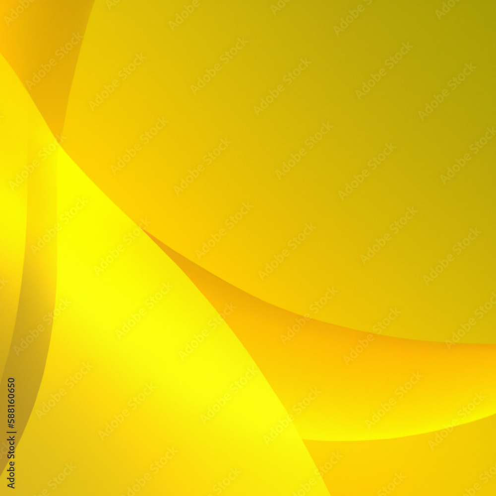 Poster yellow abstract gradient background with dark and light stains and smooth lines. festive background 