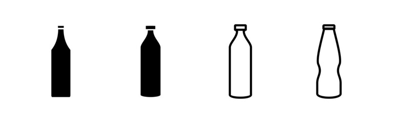 Bottle icon vector for web and mobile app. bottle sign and symbol