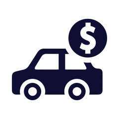 car, sale, dollar, money, Auto car sale icon
