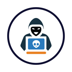 mask, man, head, computer, software, hacker, computer hacker icon